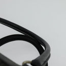 Christian Dior Trotter Canvas Boston Bag Navy Silver Auth ep9747-8