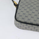 GUCCI Micro GG Supreme Shoulder Bag PVC Navy Gold 007 904 0095 Auth ep9748-15