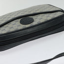 GUCCI Micro GG Supreme Shoulder Bag PVC Navy Gold 007 904 0095 Auth ep9748-6