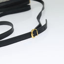 GUCCI Micro GG Supreme Shoulder Bag PVC Navy Gold 007 904 0095 Auth ep9748-7