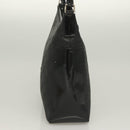 GUCCI GG Canvas Shoulder Bag Nylon Outlet Black Silver 77112 3444 Auth ep9749-4