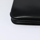 BALLY Shoulder Bag Leather Black Gold Auth ep9750-15