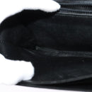 BALLY Shoulder Bag Leather Black Gold Auth ep9750-19