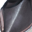 Christian Dior Trotter Canvas Shoulder Bag Brown Gold Auth ep9752-12