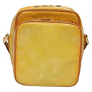 LOUIS VUITTON Monogram Vernis Wooster Bag Lime Yellow M91075 LV Auth ep9753-13