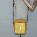 LOUIS VUITTON Monogram Vernis Wooster Bag Lime Yellow M91075 LV Auth ep9753-21