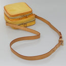 LOUIS VUITTON Monogram Vernis Wooster Bag Lime Yellow M91075 LV Auth ep9753-7