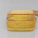 LOUIS VUITTON Monogram Vernis Wooster Bag Lime Yellow M91075 LV Auth ep9753-5