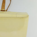 LOUIS VUITTON Monogram Vernis Rosewood Avenue Hand Bag Perle M93508 Auth ep9757-9