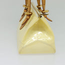 LOUIS VUITTON Monogram Vernis Rosewood Avenue Hand Bag Perle M93508 Auth ep9757-3