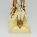 LOUIS VUITTON Monogram Vernis Rosewood Avenue Hand Bag Perle M93508 Auth ep9757-4