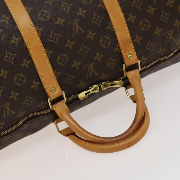 LOUIS VUITTON Monogram Keepall 60 Boston Bag M41422 LV Auth ep9763