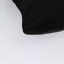 PRADA Shoulder Bag Nylon Black Silver Auth ep9765-12