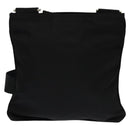 PRADA Shoulder Bag Nylon Black Silver Auth ep9765-3