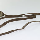 GUCCI GG Supreme Shoulder Bag PVC Beige Gold Auth ep9768-7