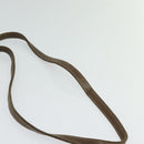 GUCCI GG Supreme Shoulder Bag PVC Beige Gold Auth ep9768-8