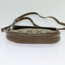 GUCCI GG Supreme Shoulder Bag PVC Beige Gold Auth ep9768-5