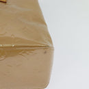 LOUIS VUITTON Monogram Vernis Reade PM Hand Bag Noisette M91334 LV Auth ep9780-16