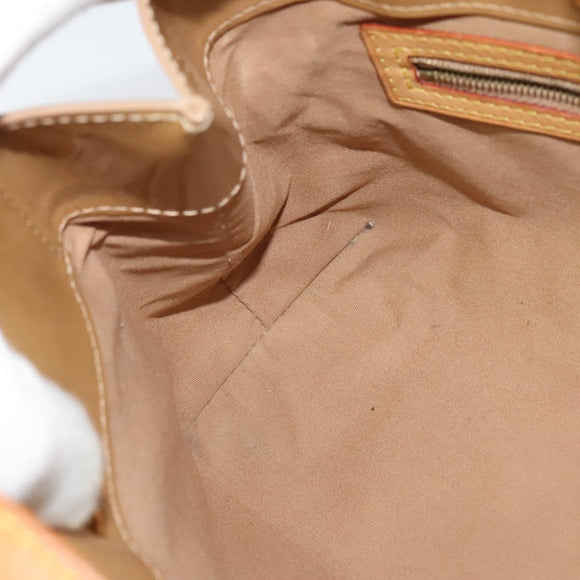 LOUIS VUITTON Monogram Vernis Reade PM Hand Bag Noisette M91334 LV Auth ep9780