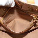 LOUIS VUITTON Monogram Vernis Reade PM Hand Bag Noisette M91334 LV Auth ep9780-11