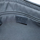 GUCCI GG Canvas Shoulder Bag Black Silver Auth ep9783-9