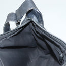 GUCCI GG Canvas Shoulder Bag Black Silver Auth ep9783-17