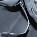 GUCCI GG Canvas Shoulder Bag Black Silver Auth ep9783-11