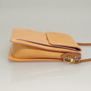 LOUIS VUITTON Monogram Vernis Motto Pouch Marshmallow Pink M91312 Auth ep9785-3