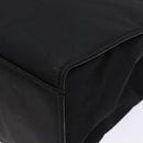 GUCCI Bamboo Hand Bag Nylon Black Silver 002 1010 Auth ep9789-14