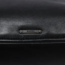 GUCCI Shoulder Bag Leather Black Silver 105376 Auth ep9793-17