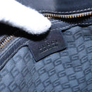 GUCCI Shoulder Bag Leather Black Silver 105376 Auth ep9793-18