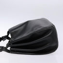 GUCCI Shoulder Bag Leather Black Silver 105376 Auth ep9793-4
