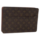 LOUIS VUITTON Monogram Pochette Homme Clutch Bag M51795 LV Auth ep9798-1