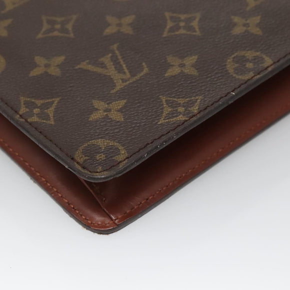 LOUIS VUITTON Monogram Pochette Homme Clutch Bag M51795 LV Auth ep9798