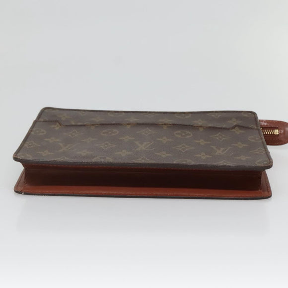LOUIS VUITTON Monogram Pochette Homme Clutch Bag M51795 LV Auth ep9798