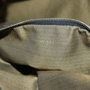 FENDI Zucca Canvas Shoulder Bag Brown Black Auth ep9812-12