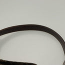 FENDI Zucca Canvas Shoulder Bag Brown Black Auth ep9812-8