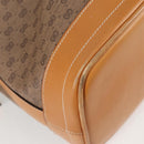 GUCCI Micro GG Supreme Shoulder Bag PVC Beige Gold Auth ep9824-9