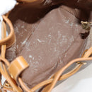 GUCCI Micro GG Supreme Shoulder Bag PVC Beige Gold Auth ep9824-10