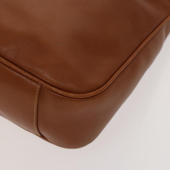 GUCCI Bamboo Hand Bag Leather 2way Brown Gold 001 0166 1638 Auth ep9829