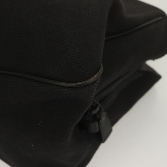 GUCCI Hand Bag Canvas Black 106496 Auth ep9831