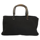 GUCCI Hand Bag Canvas Black 106496 Auth ep9831-2