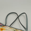 GUCCI Flower Tote Bag Canvas Beige Gold 358470 Auth ep9843-8