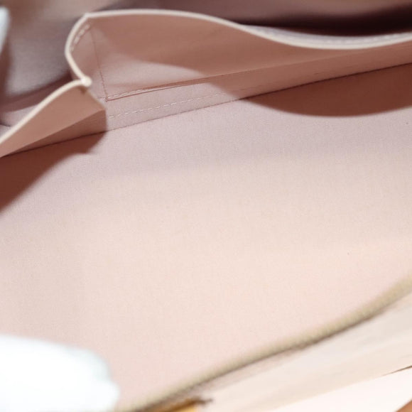 LOUIS VUITTON Vernis Alma PM Hand Bag 2way Rose flow lantern M90170 Auth ep9845