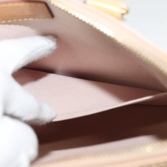 LOUIS VUITTON Vernis Alma PM Hand Bag 2way Rose flow lantern M90170 Auth ep9845