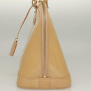 LOUIS VUITTON Vernis Alma PM Hand Bag 2way Rose flow lantern M90170 Auth ep9845-4