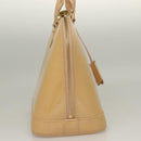 LOUIS VUITTON Vernis Alma PM Hand Bag 2way Rose flow lantern M90170 Auth ep9845-5