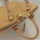 LOUIS VUITTON Vernis Alma PM Hand Bag 2way Rose flow lantern M90170 Auth ep9845-6
