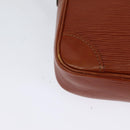 LOUIS VUITTON Epi Danube Shoulder Bag Brown M51694 LV Auth ep9846-16