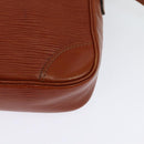 LOUIS VUITTON Epi Danube Shoulder Bag Brown M51694 LV Auth ep9846-17